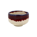 Matcha bowl with cinnabar glaze