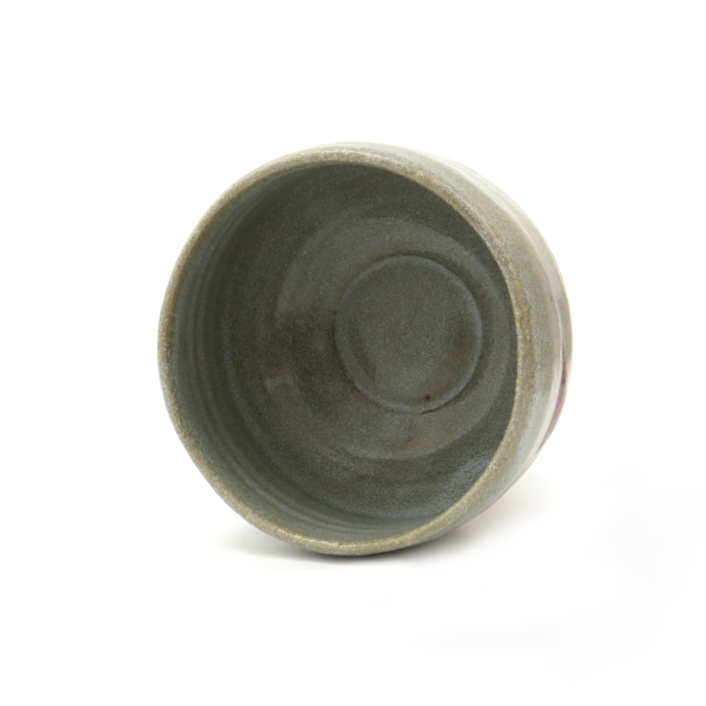 Matcha bowl with cinnabar brush