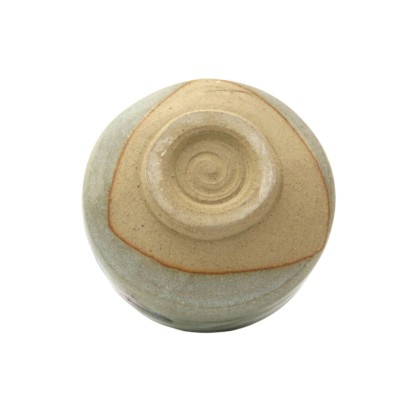 Matcha bowl with cinnabar brush